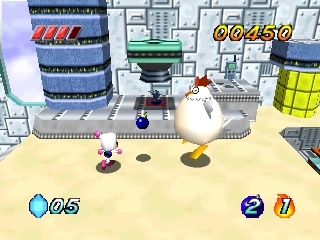 Bomberman Hero (USA) In game screenshot